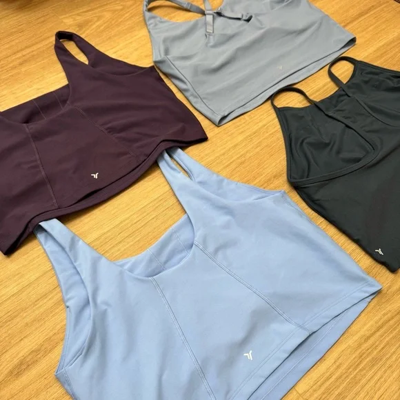 Old Navy Active Powersoft Bundle Of 4 Sports Bras Women XL Longline - Picture 9 of 12